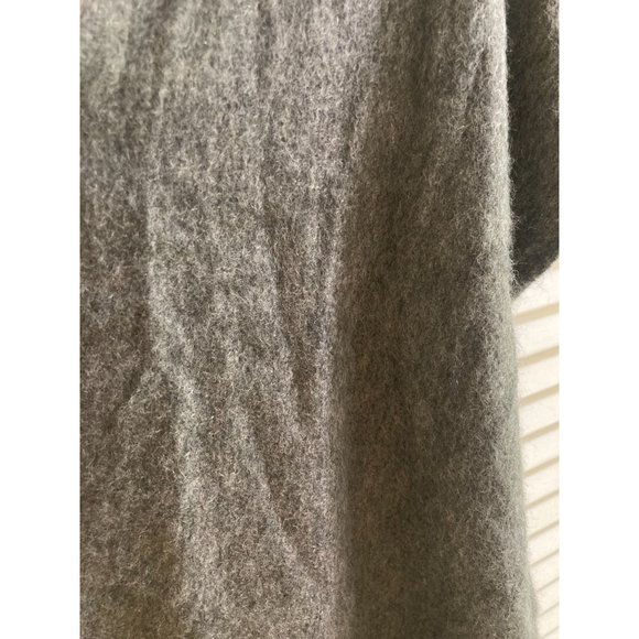 Cashmere Boutique Pure Cashmere Unisex Scarf-Charcoal - Picture 3 of 4